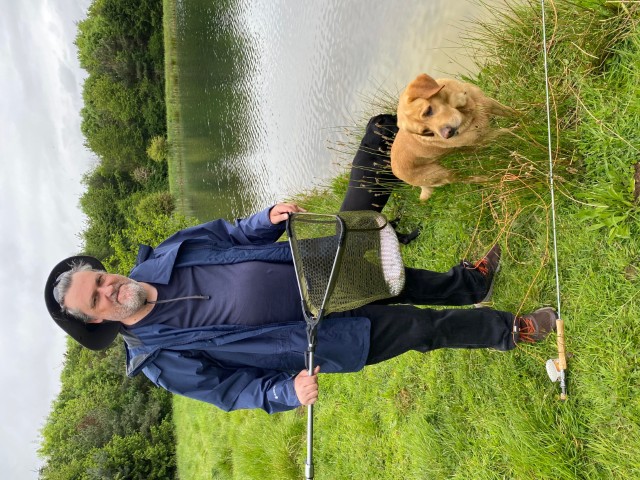 image of fly fishing lesson