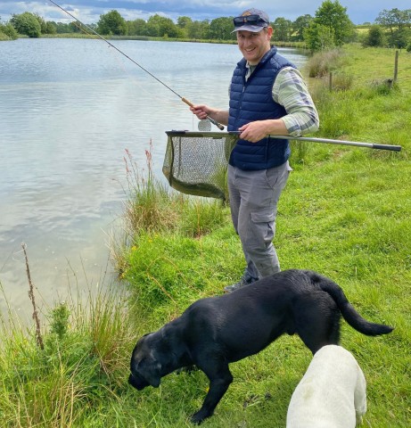 image of fly fishing lesson