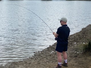 image of fly fishing lesson